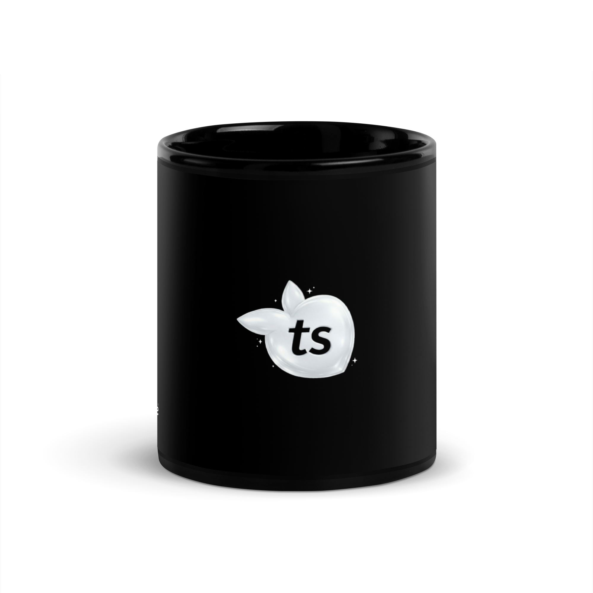 tsgabrielle® • Glossy caneca • preto • ceramica • 2 Sizes